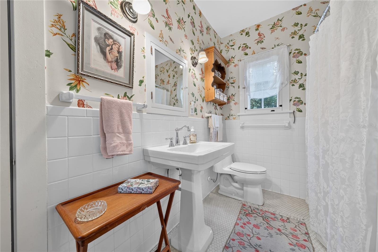 1st floor full bath.