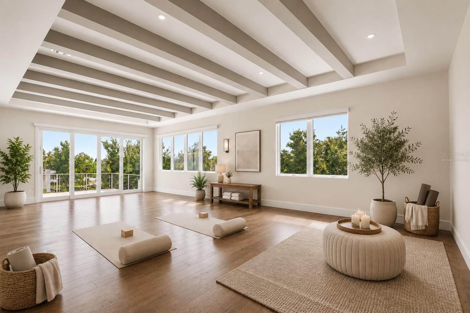 Virtually Staged - Bonus room - retreat
