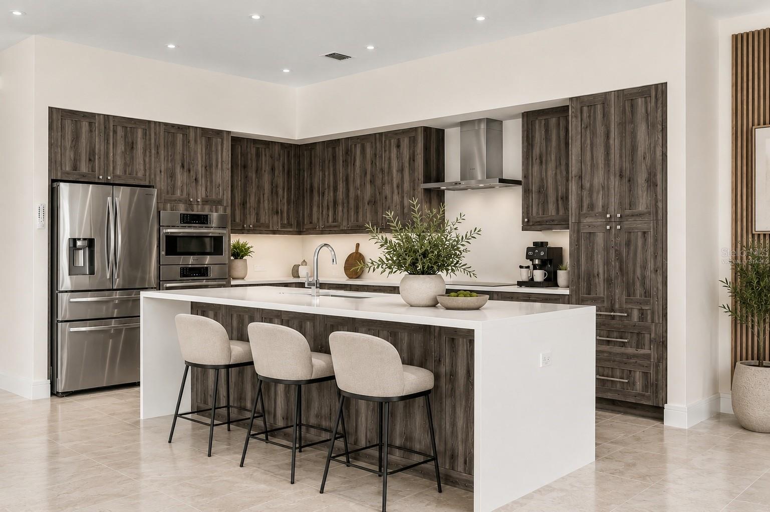 Virtually Staged - kitchen