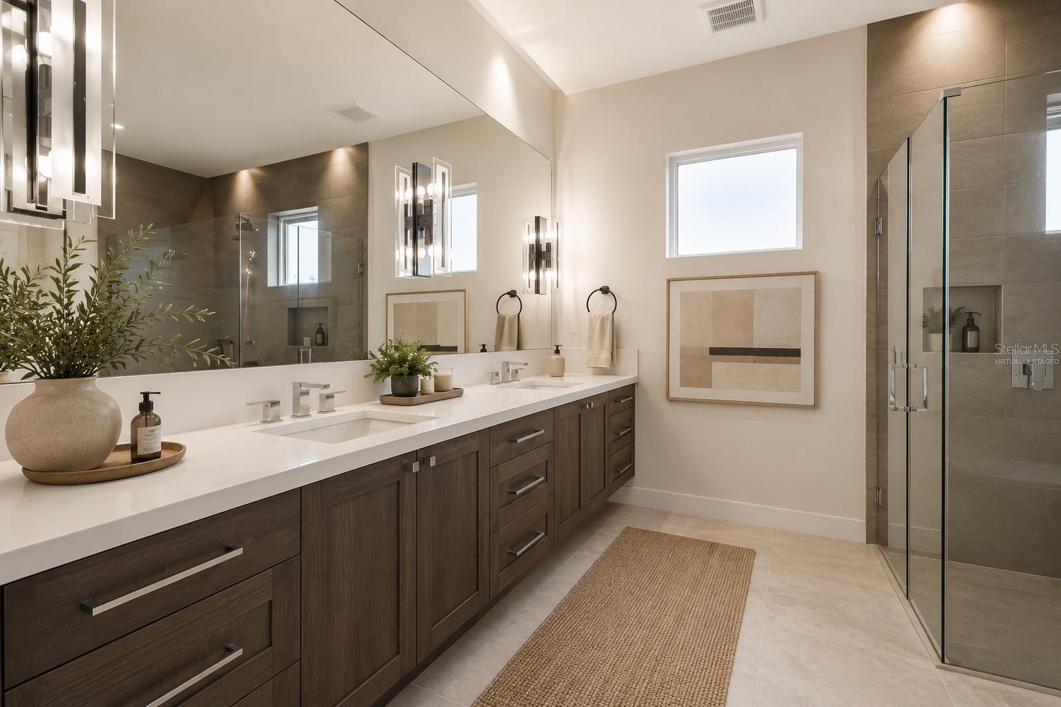 Virtually Staged - Primary Bathroom