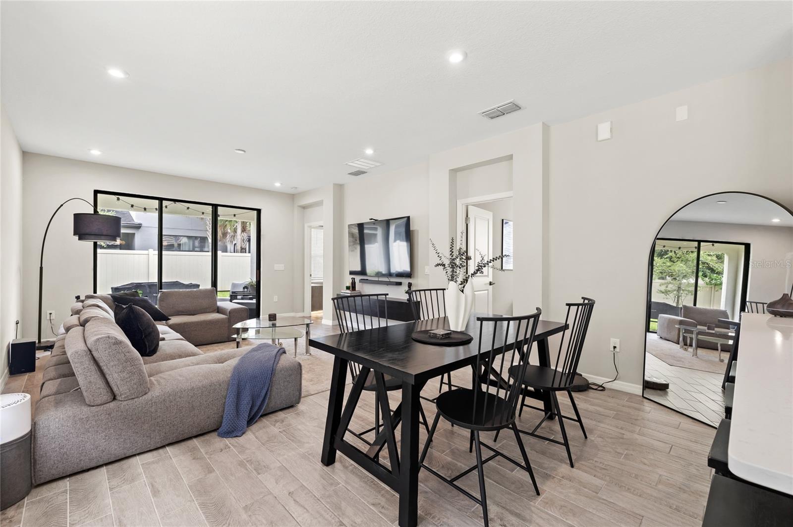 Dining + Living Room