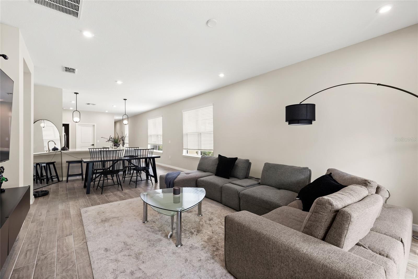 Living Room + Dining
