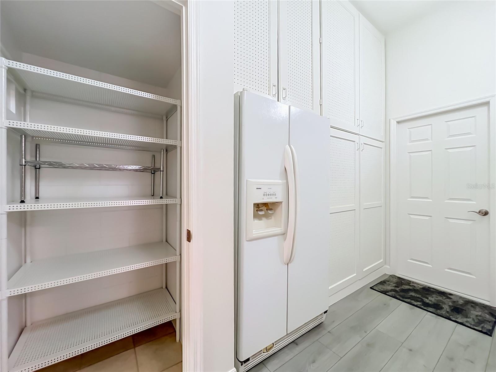 HALLWAY HAS SO MUCH STORAGE UNDER AIR