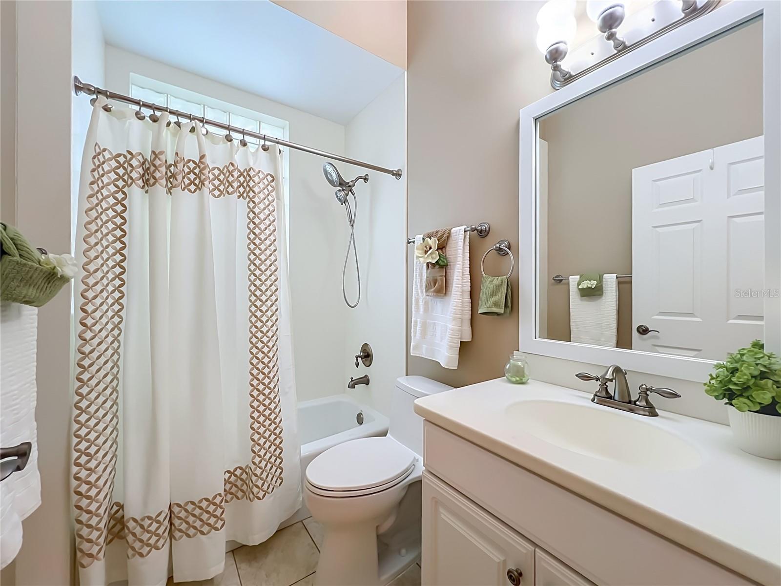 GUEST BATHROOM IN HALLWAY