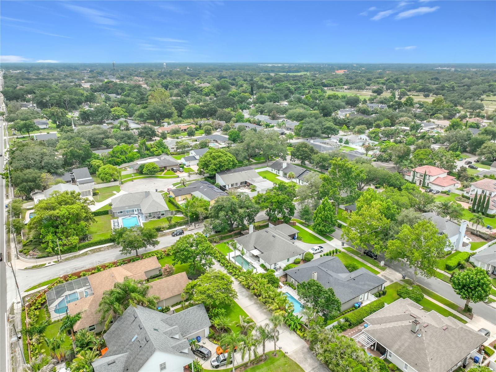VIEW OF HOMES IN SOUGHT AFTER AREA