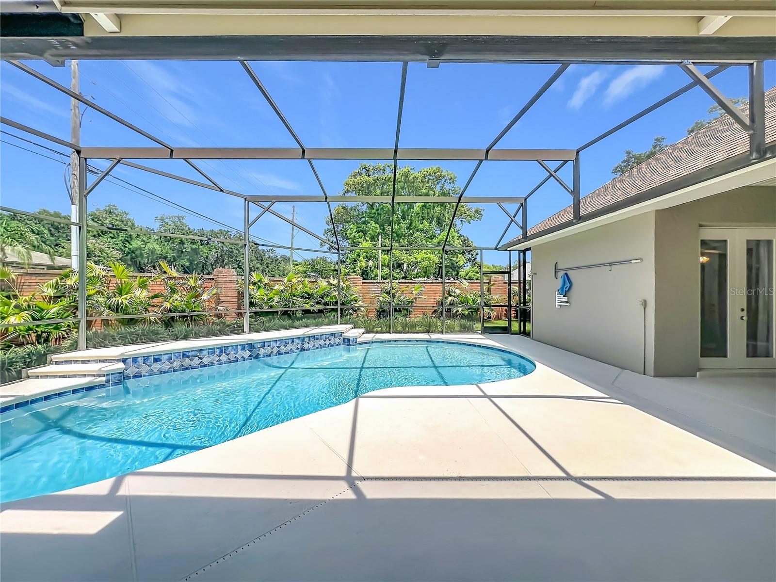 POOL RECENTLY RESURFACED