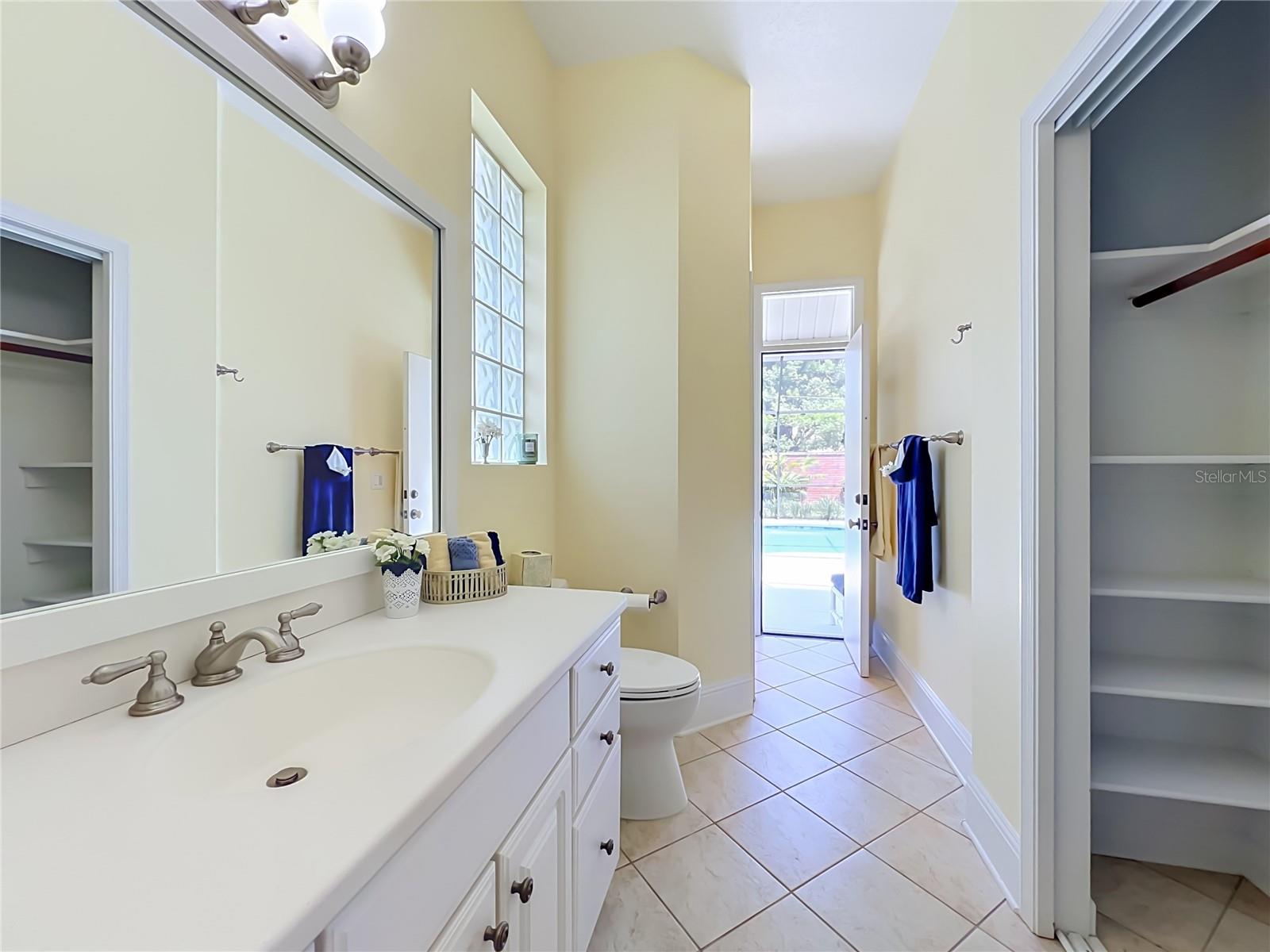 BEDROOM 2 CLOSET & ENSUITE BATHROOM