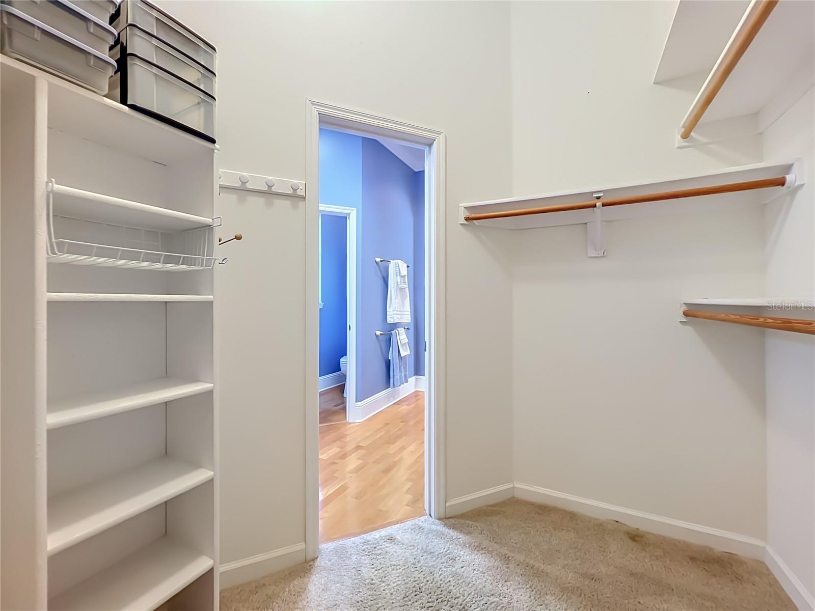 PRIMARY CLOSET