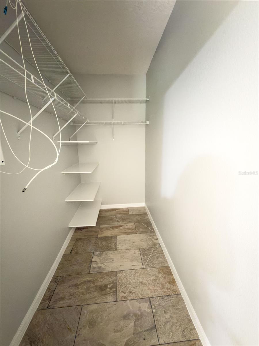 Master closet