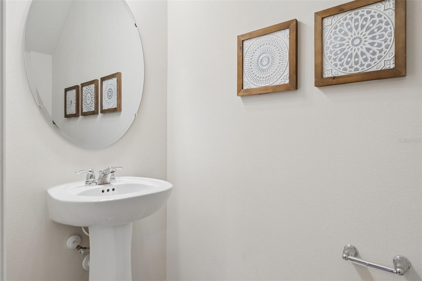 Downstairs half bath
