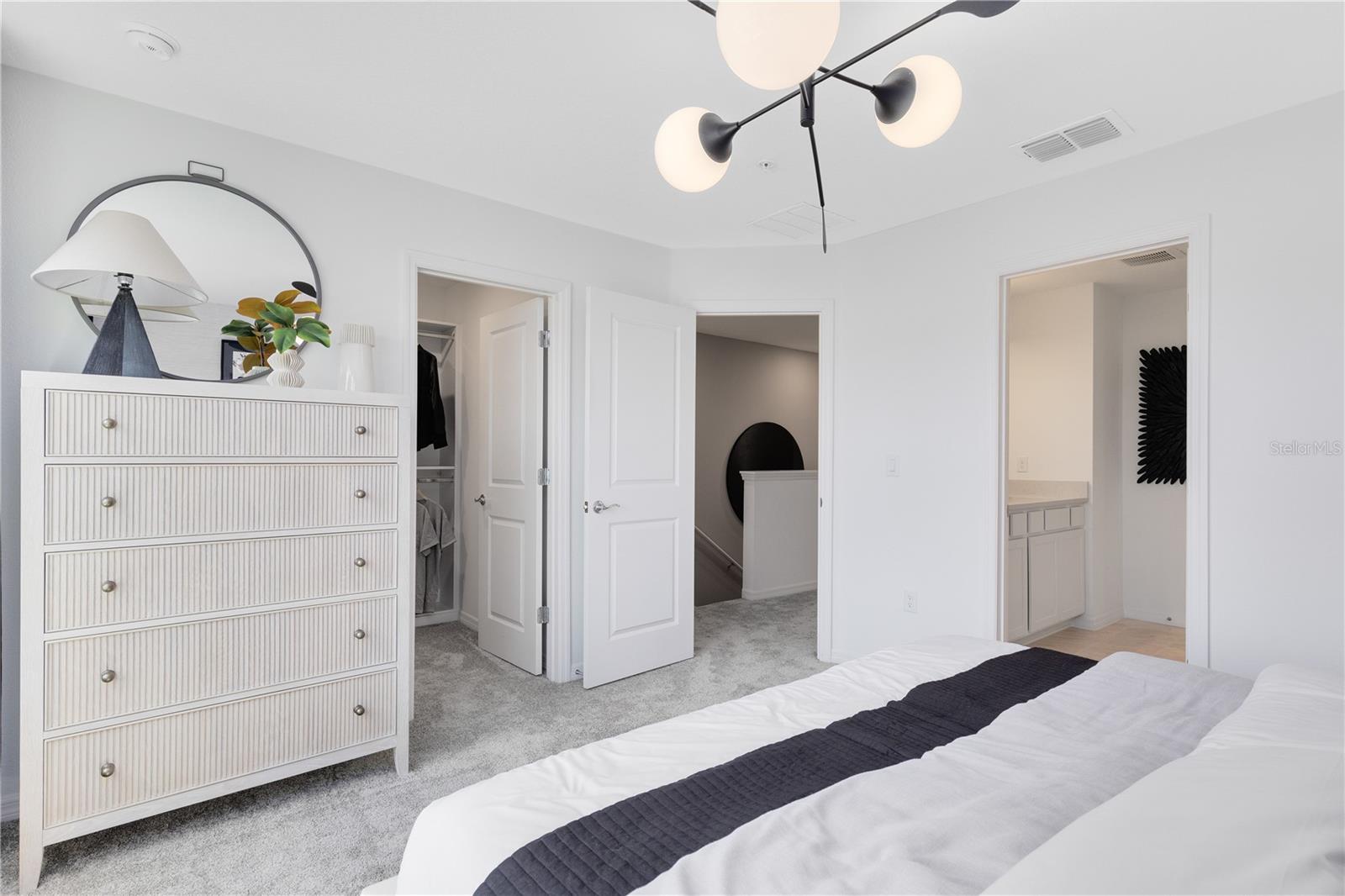 Model Home Design Only. Pictures and furnishings are for illustrative purposes only. Elevations, colors and options may vary. Furniture is for model home staging only.