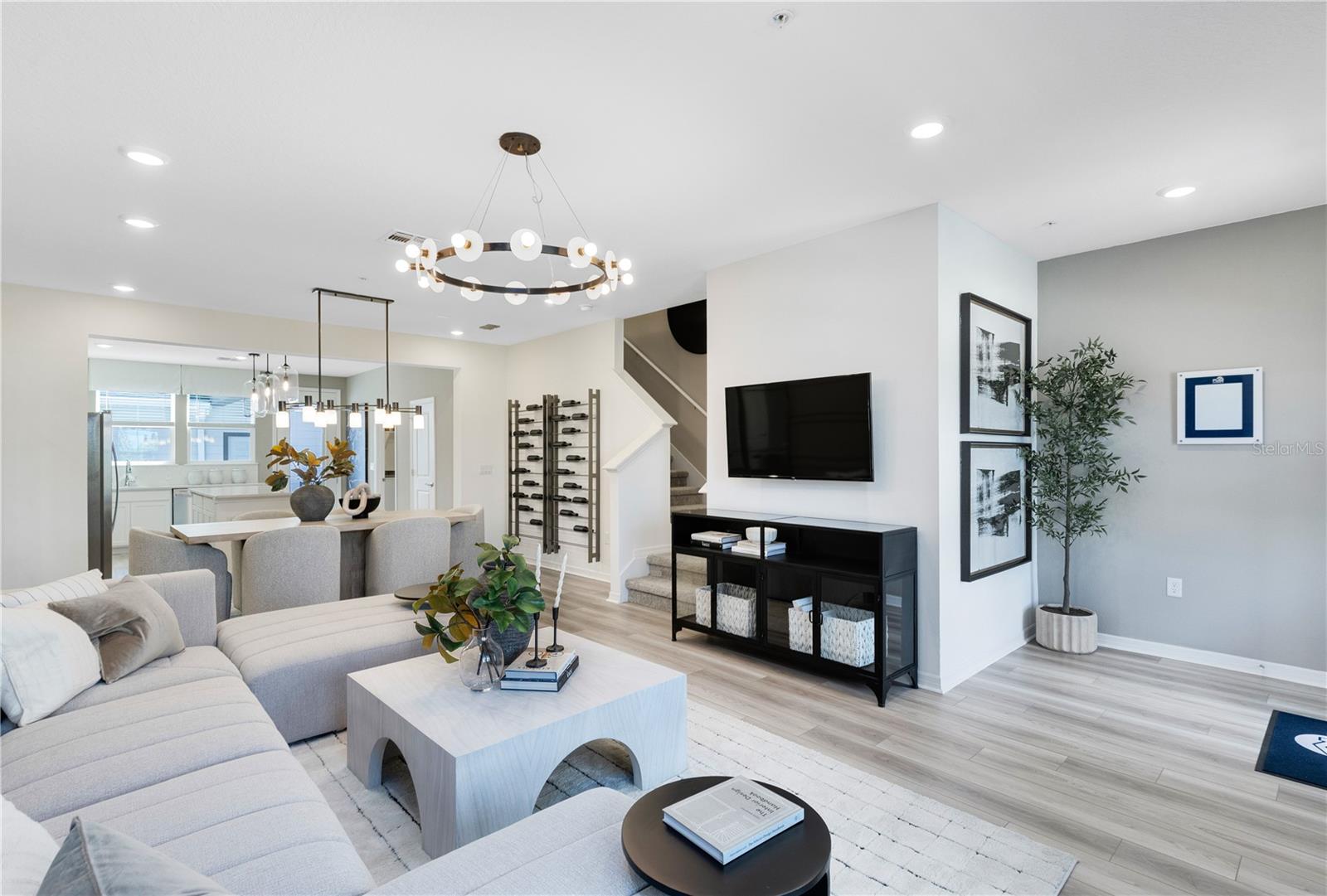 Model Home Design Only. Pictures and furnishings are for illustrative purposes only. Elevations, colors and options may vary. Furniture is for model home staging only.