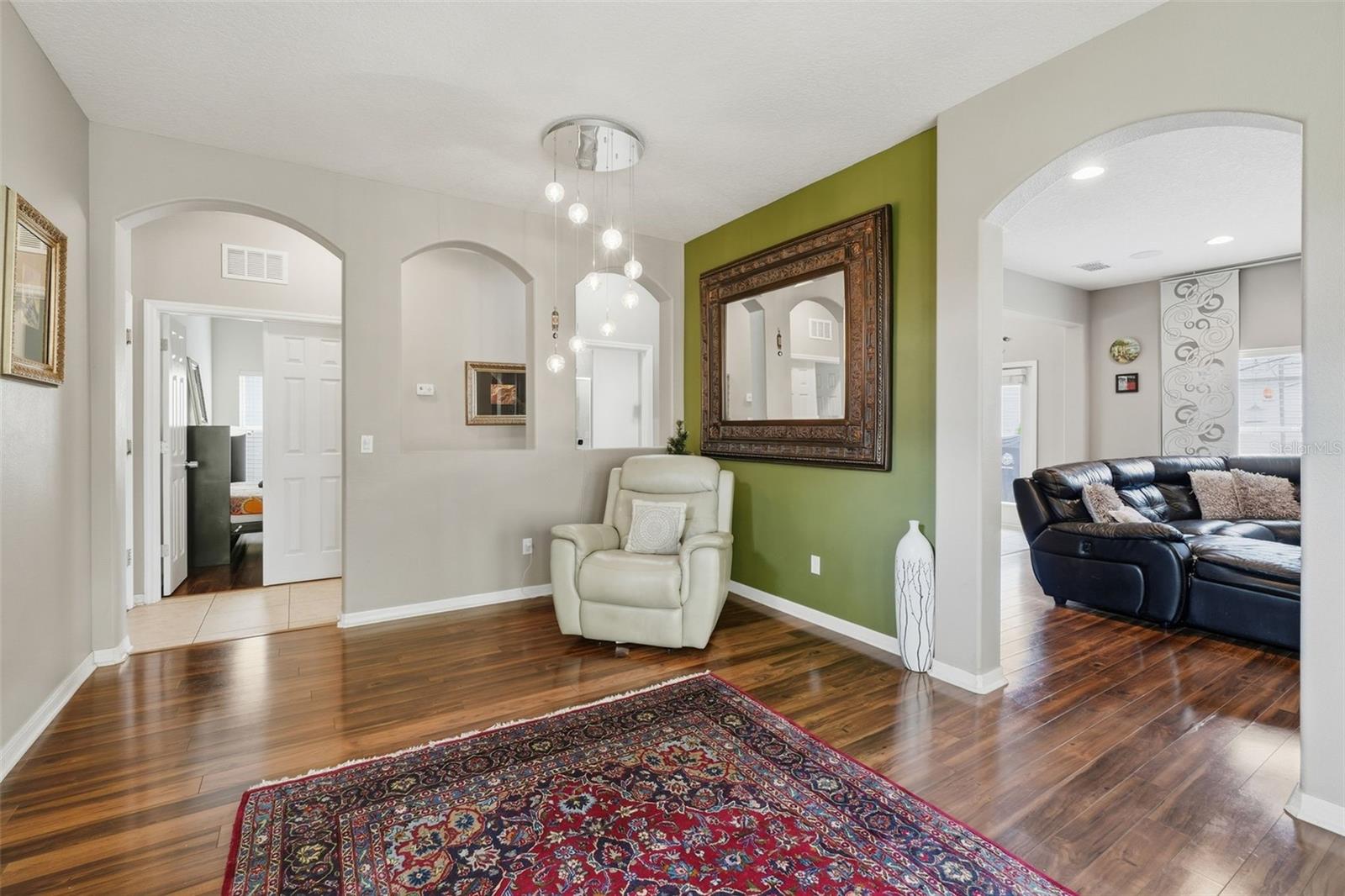 Formal dining area