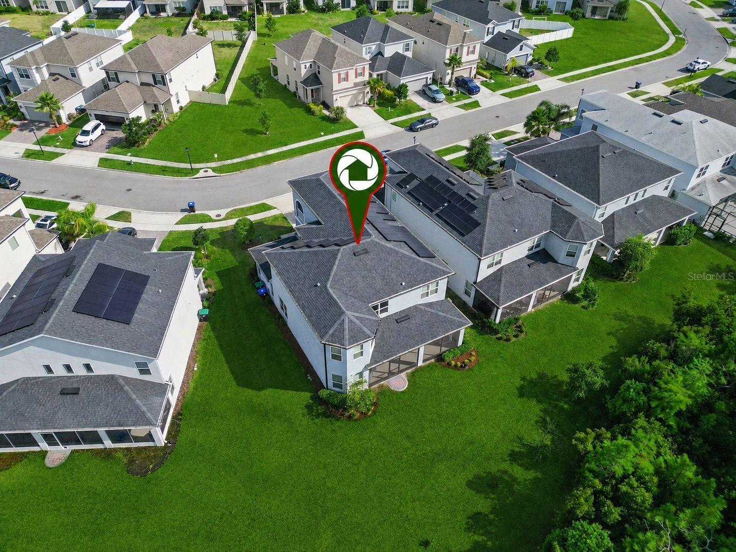 Aerial, Backyard