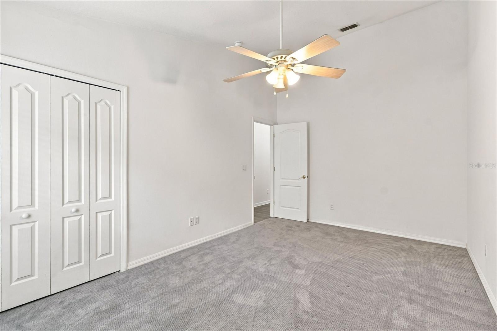 Bedroom 2 with Ceiling Fan