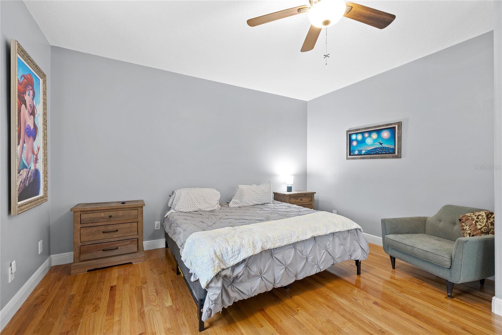 Upstairs bedroom Bedroom #3 with private bathroom en suite