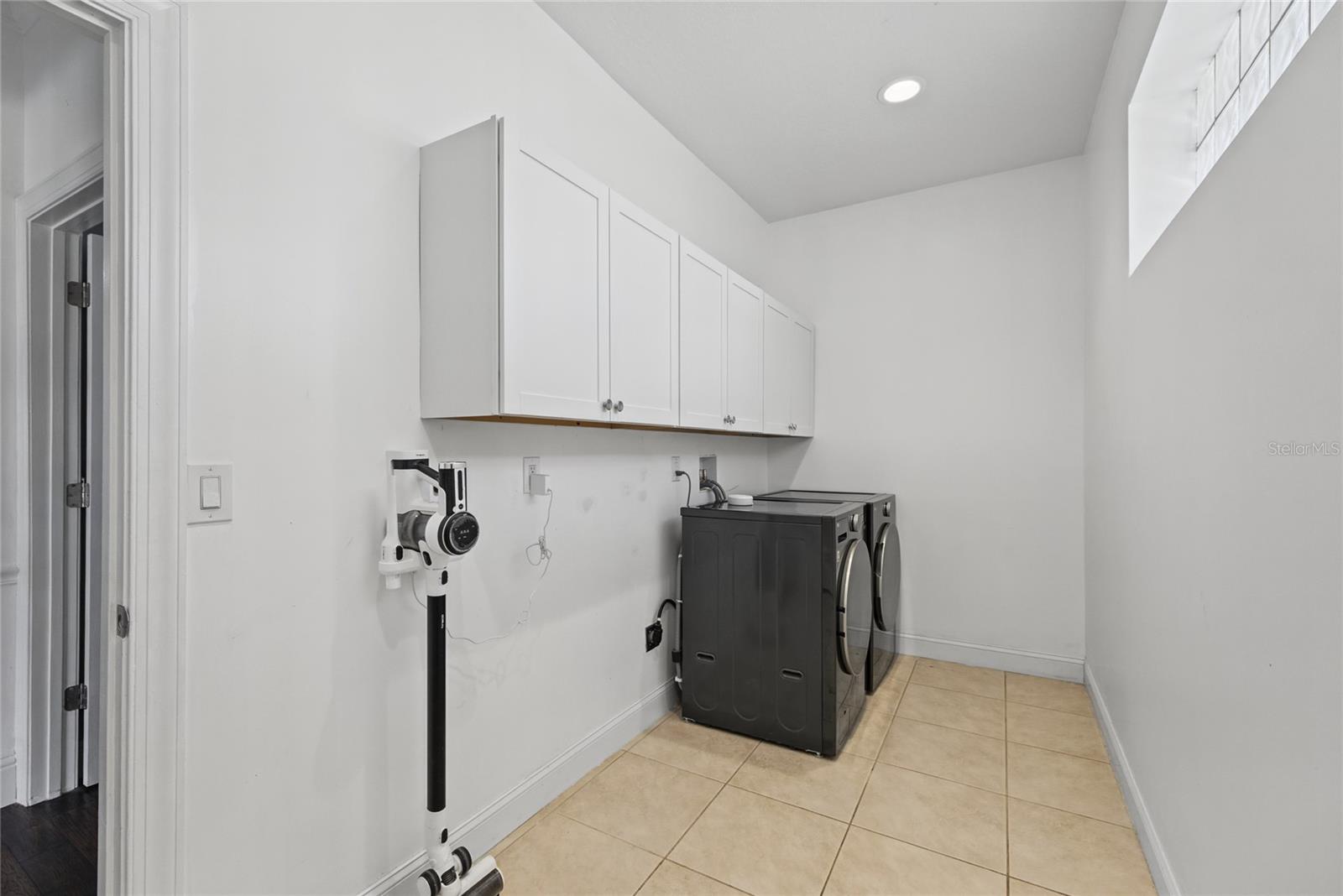 Downstairs laundry