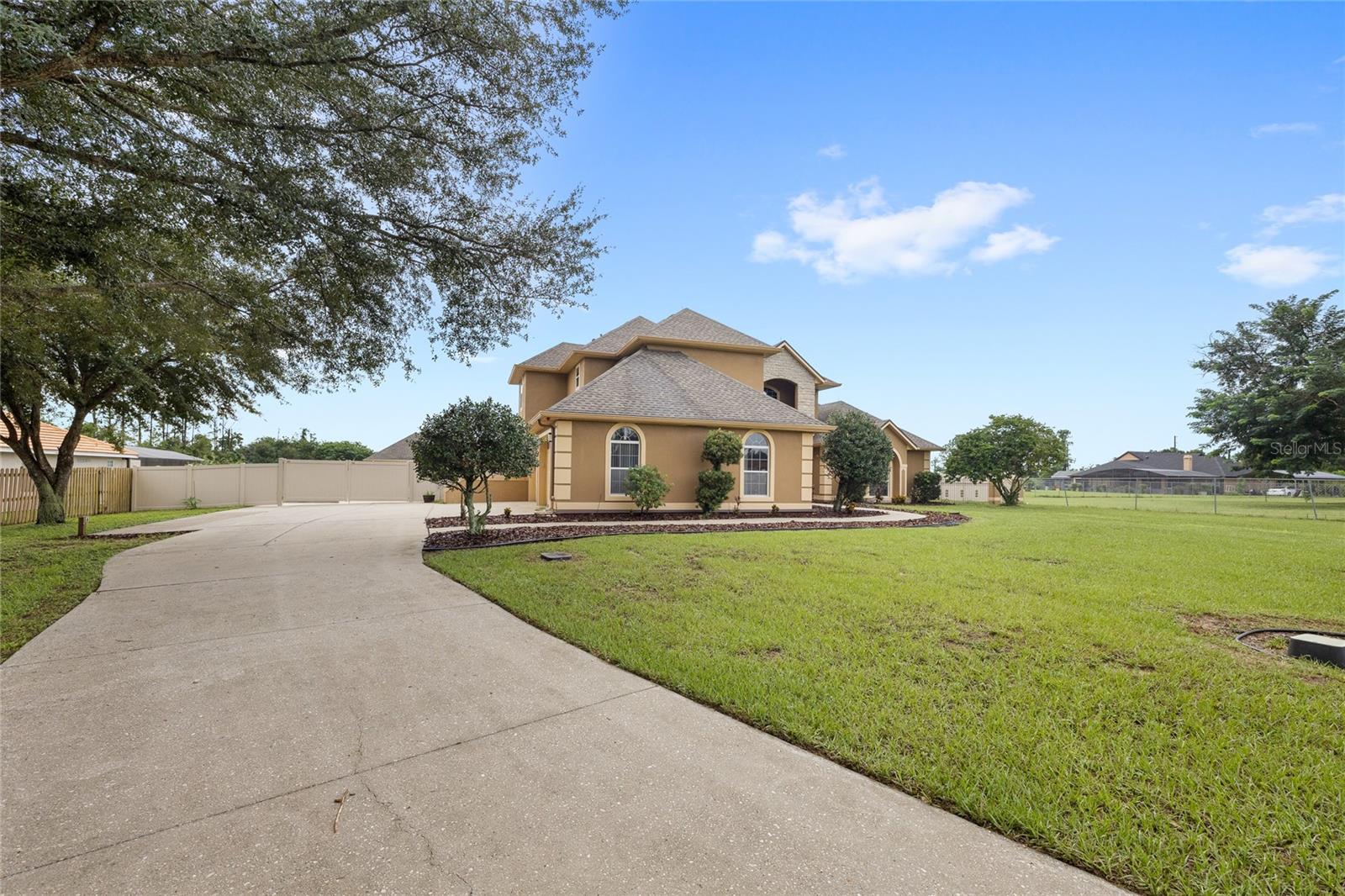 long driveway