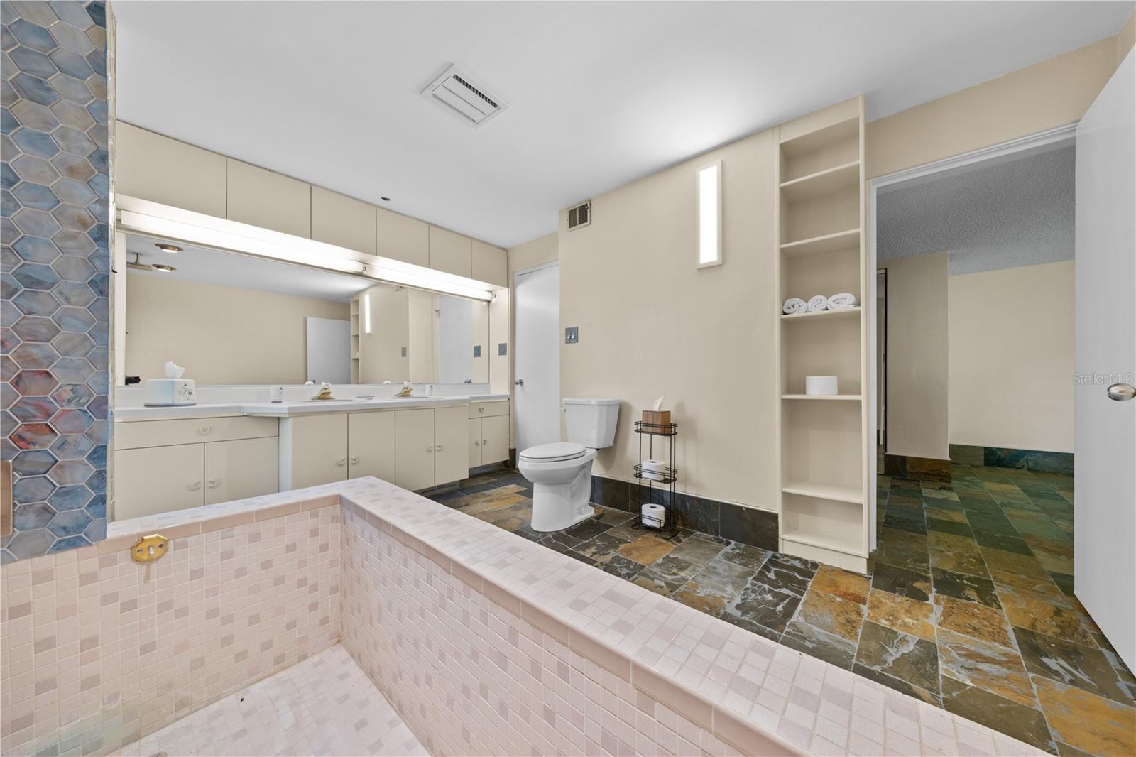 Basement bathroom