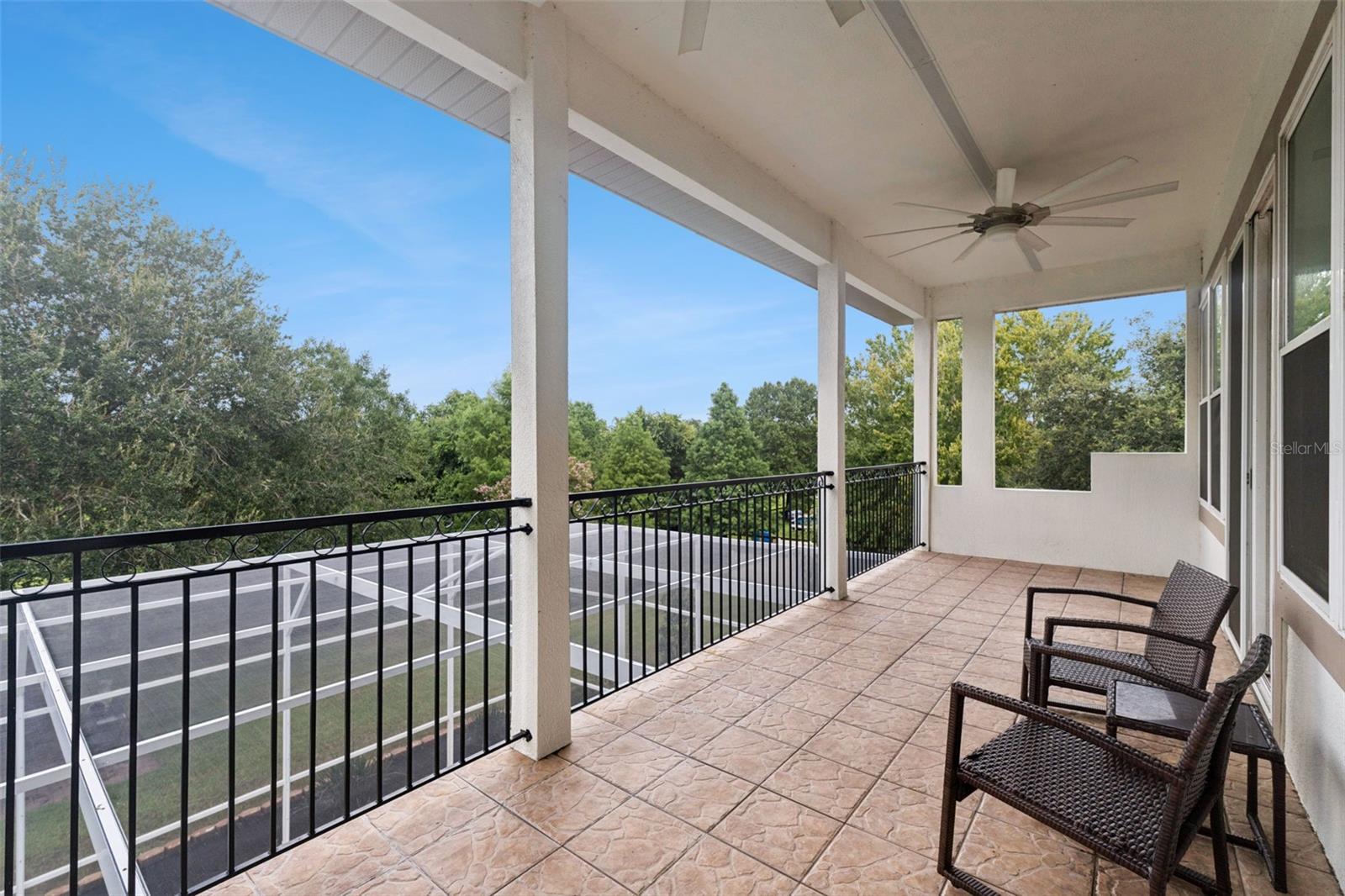 Second Floor Balcony