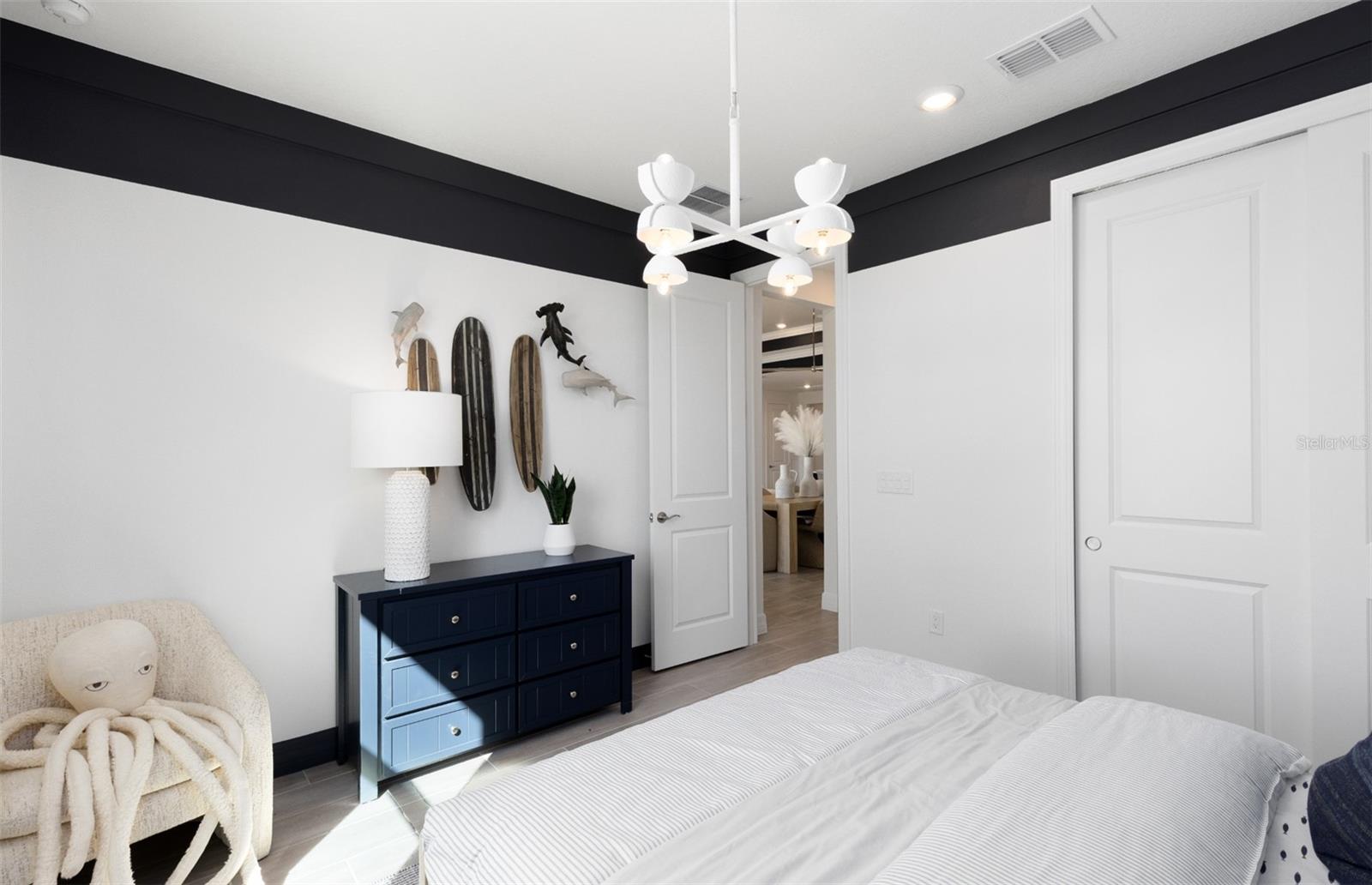 Model Home Design Only. Pictures and furnishings are for illustrative purposes only. Elevations, colors and options may vary. Furniture is for model home staging only.