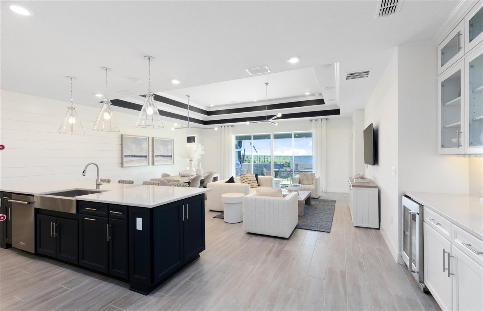 Model Home Design Only. Pictures and furnishings are for illustrative purposes only. Elevations, colors and options may vary. Furniture is for model home staging only.