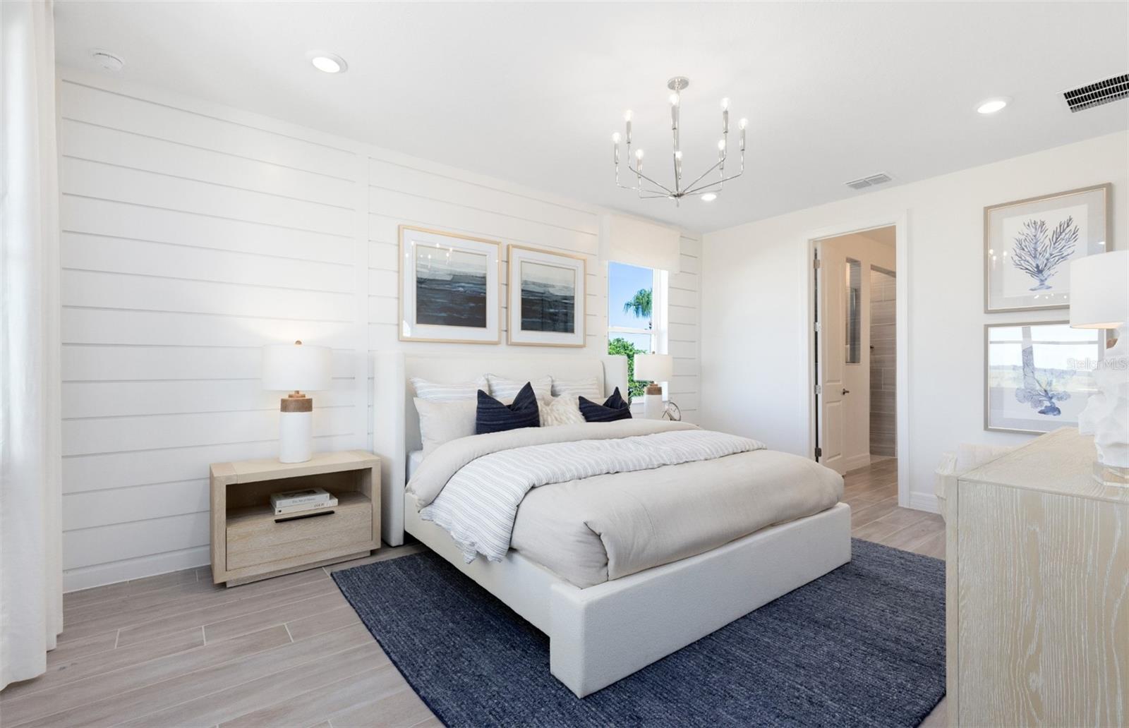Model Home Design Only. Pictures and furnishings are for illustrative purposes only. Elevations, colors and options may vary. Furniture is for model home staging only.