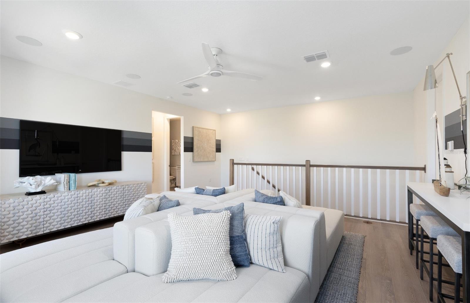Model Home Design Only. Pictures and furnishings are for illustrative purposes only. Elevations, colors and options may vary. Furniture is for model home staging only.