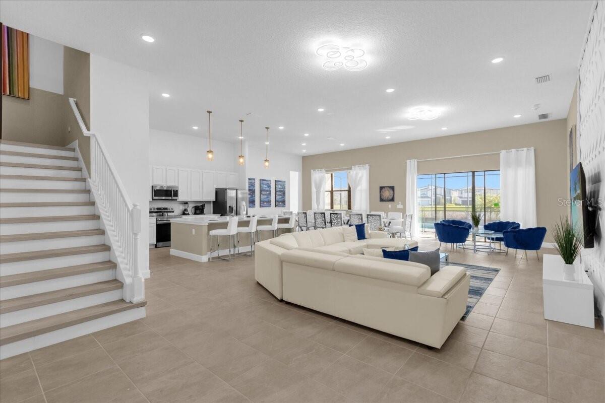 Open floorplan