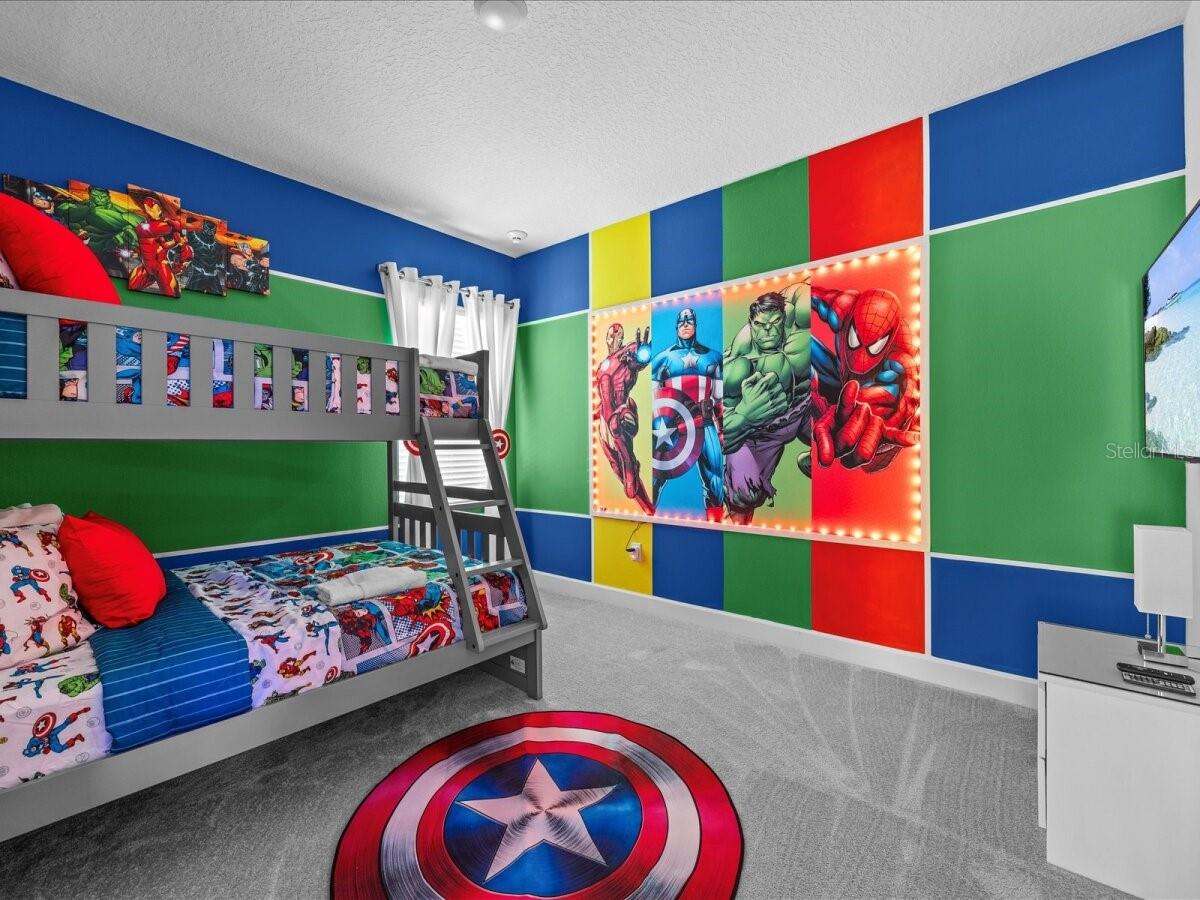 Themed bedroom - Avengers
