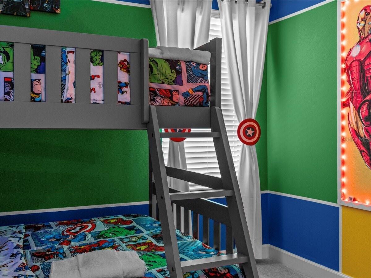 Themed bedroom - Avengers