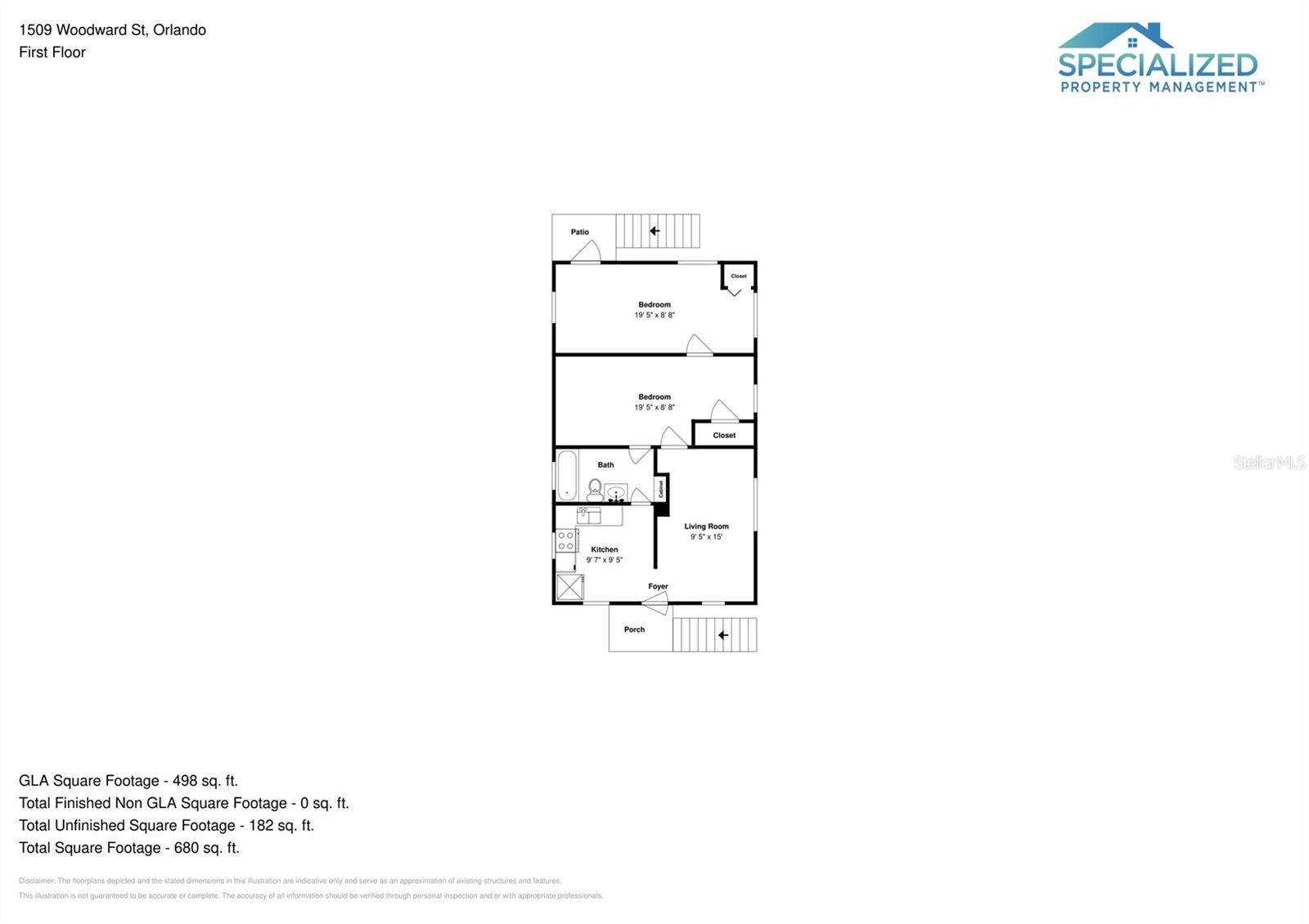 1509 WOODWARD STREET, Orlando, FL 32803