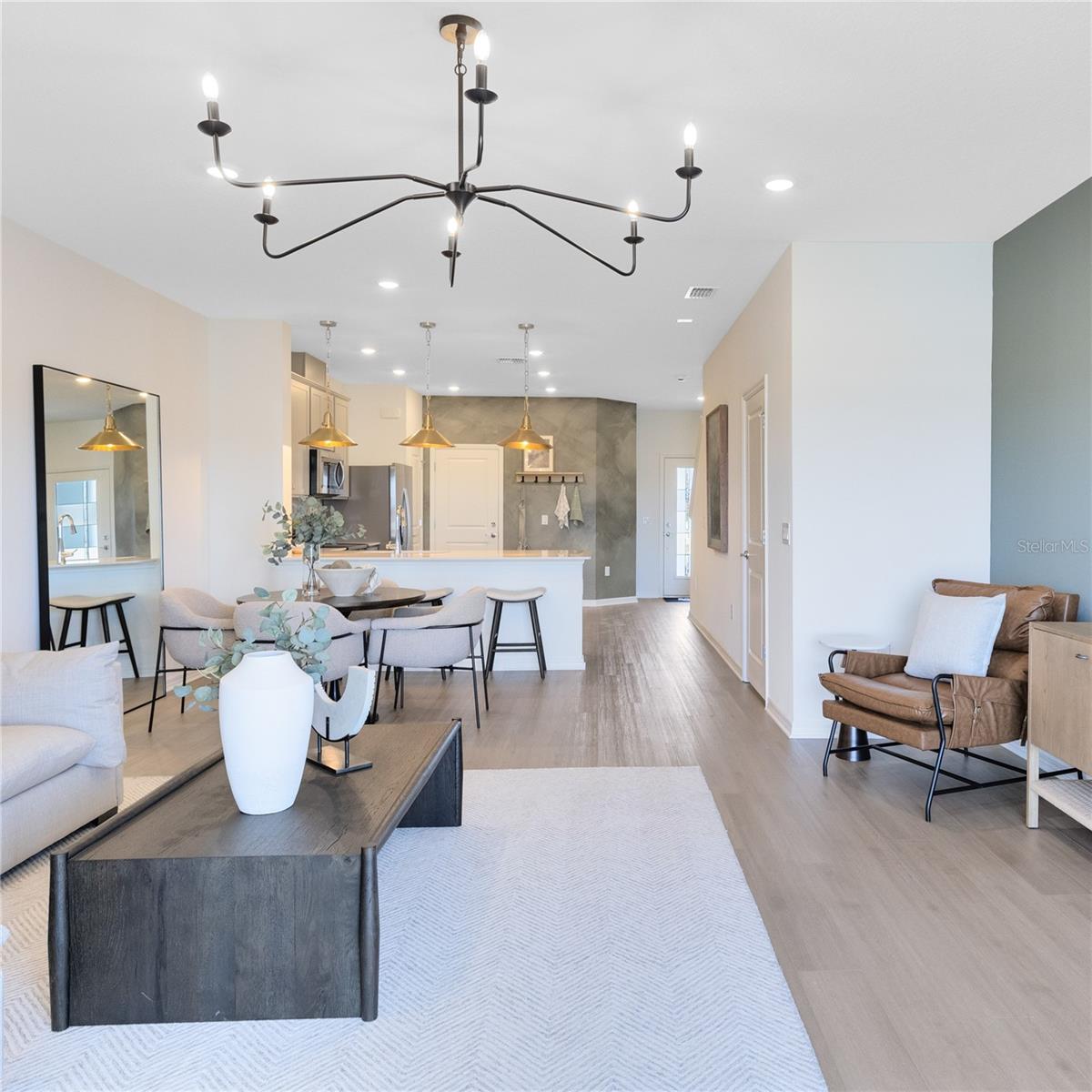 Model Home Design Only. Pictures and furnishings are for illustrative purposes only. Elevations, colors and options may vary. Furniture is for model home staging only.