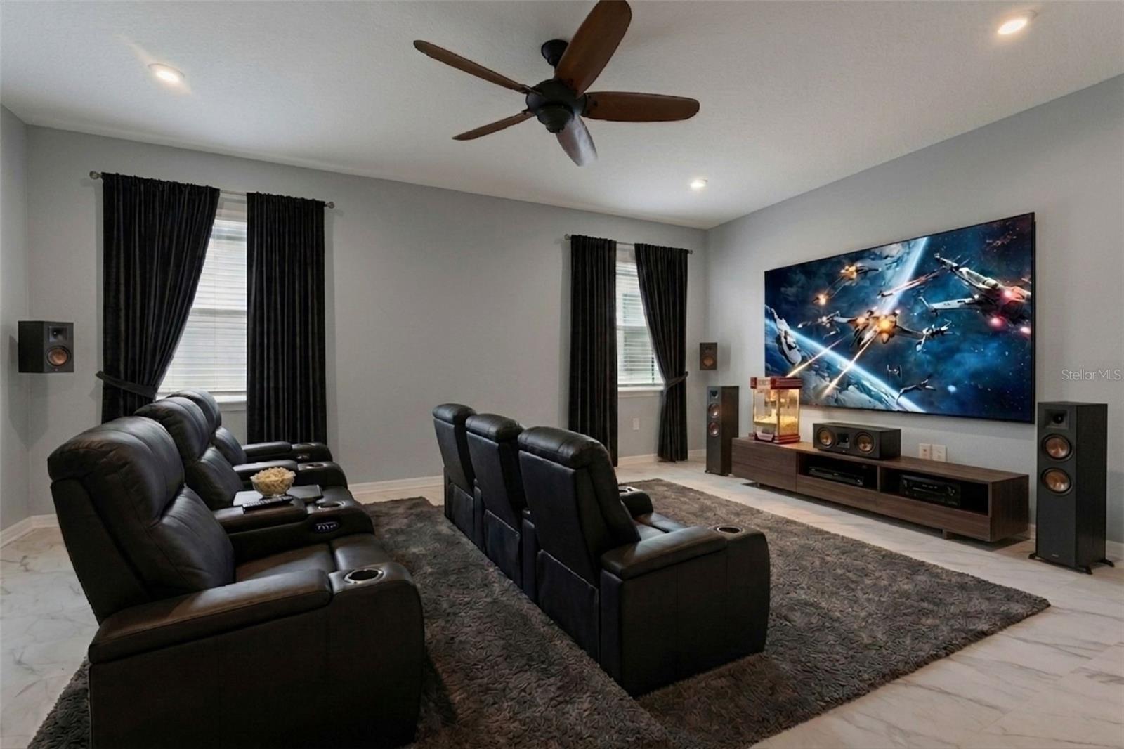 Bonus Room could be a home theater or game room