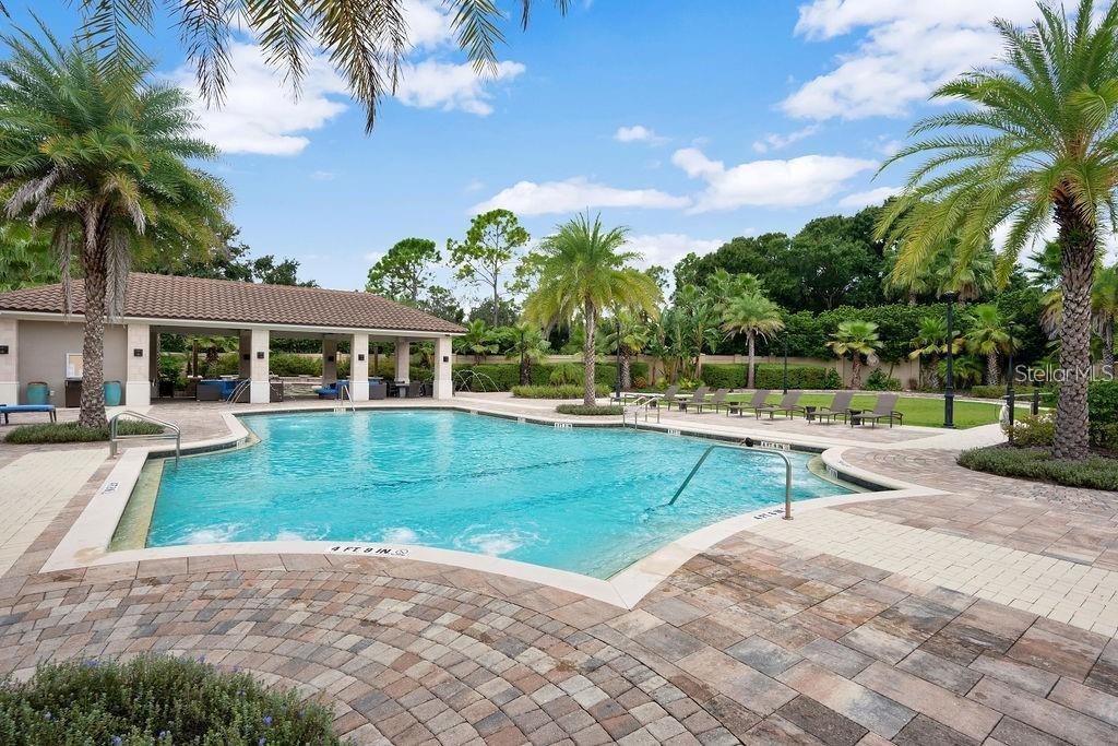 Pool & Cabana area