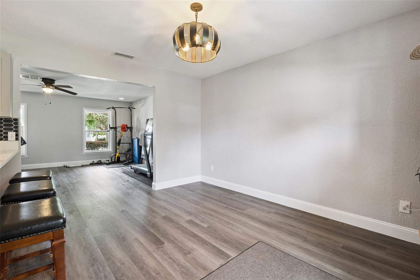 Separate dining room
