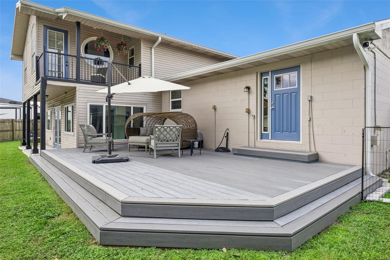Deck area