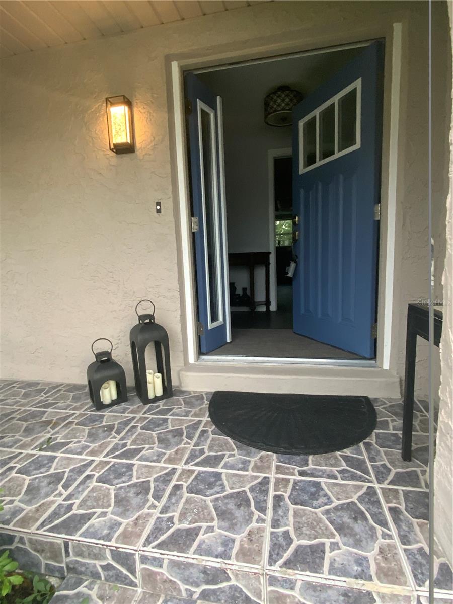 Fabulous wide opening front door