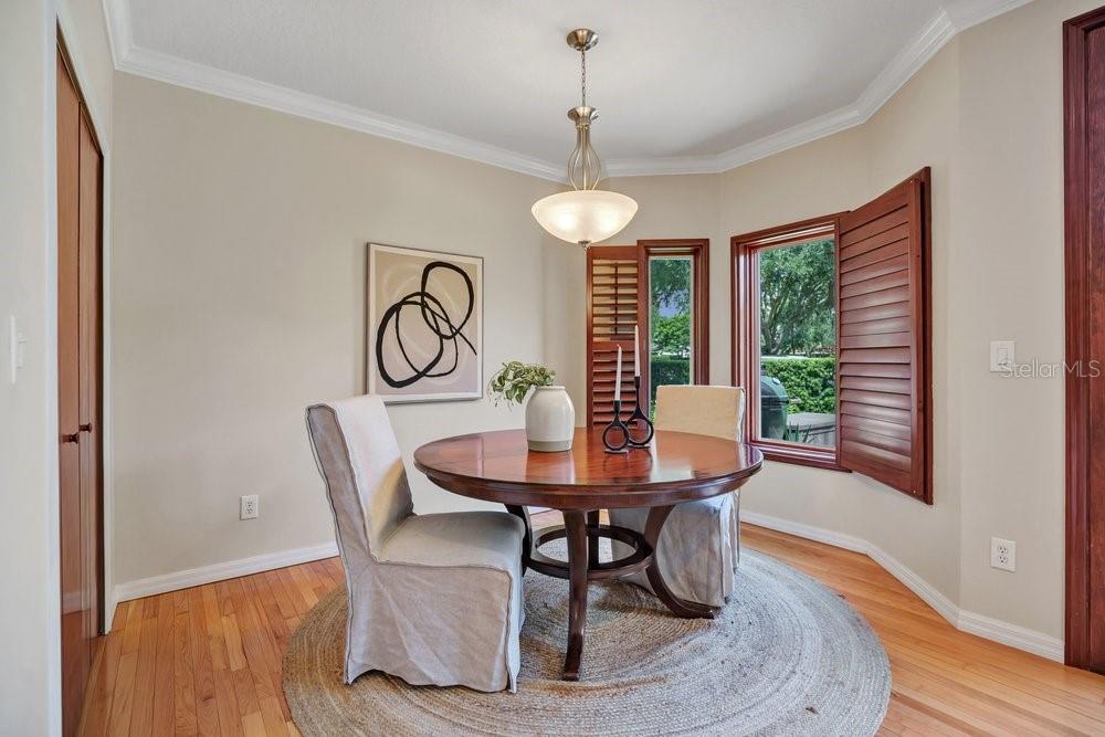 Dining Space in Family Room