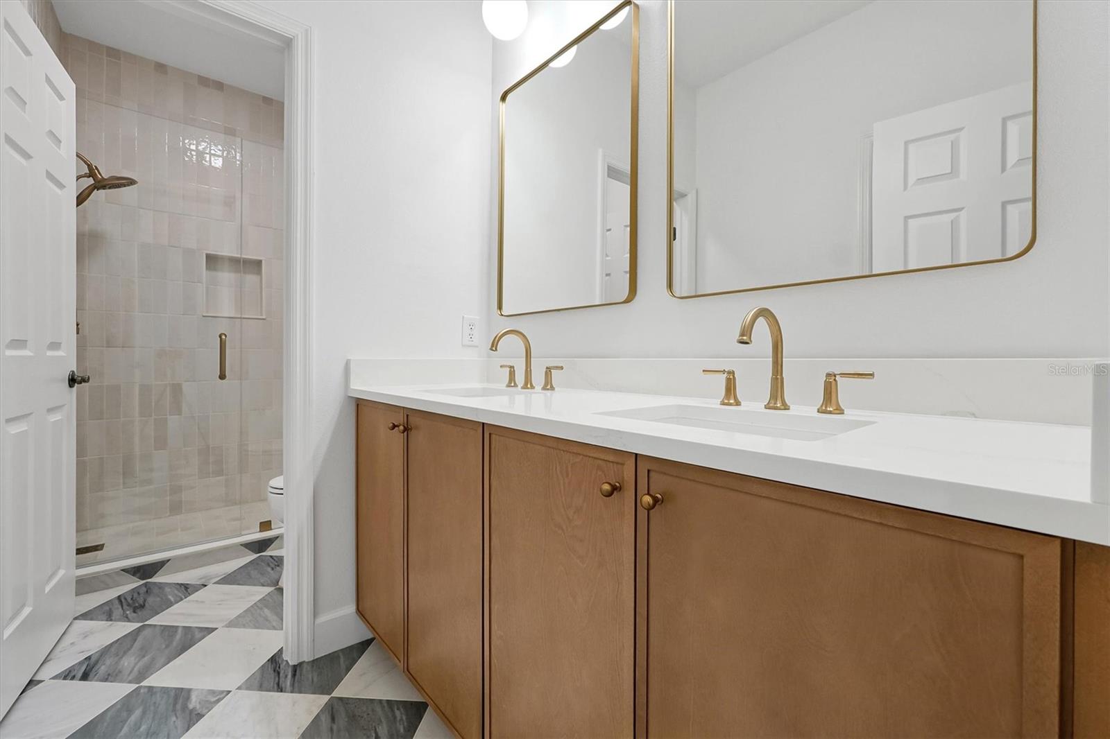 Shared bathroom