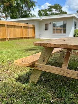 Private, fully fenced, main home backyard