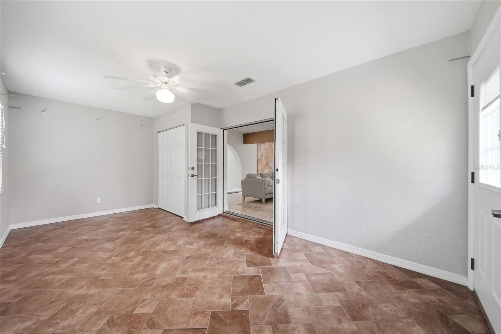 Enclosed patio | bedroom space | bonus room | flex space | home office