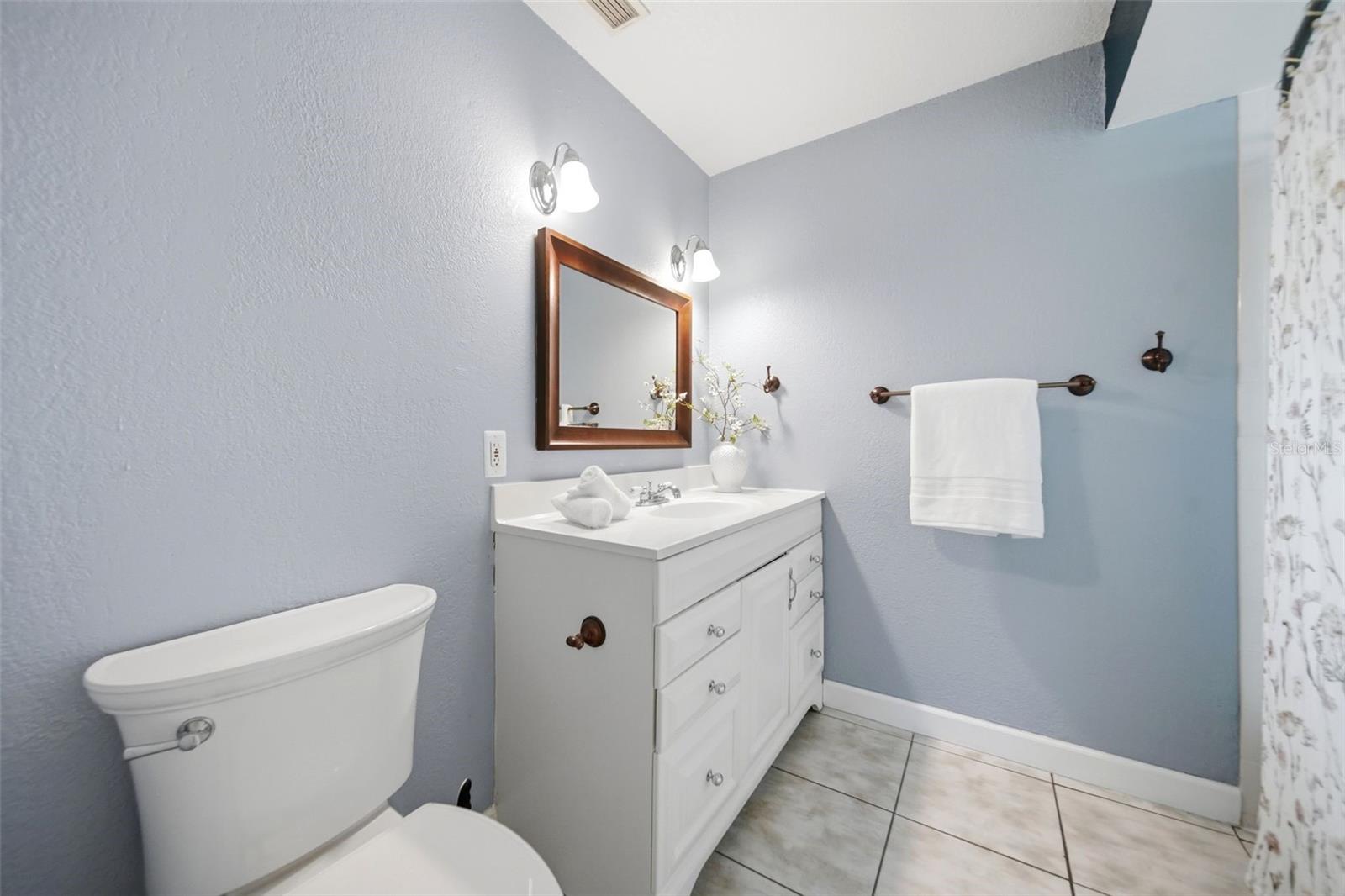 Primary bathroom.
