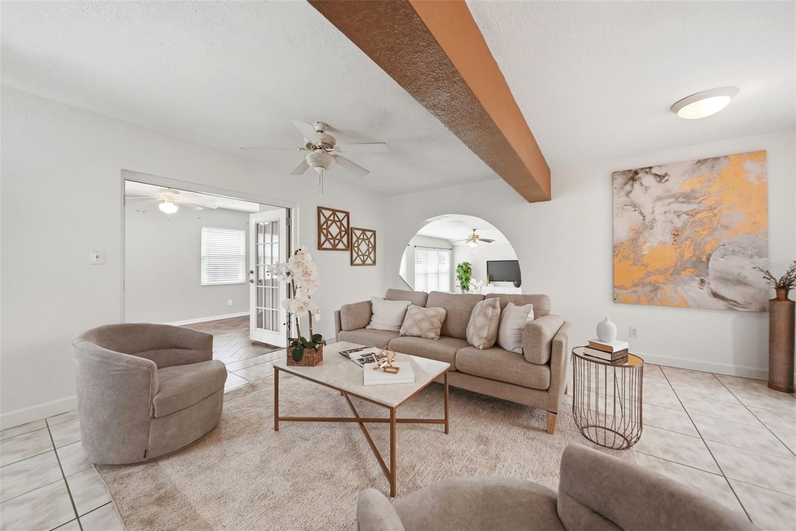 Living room space concept.