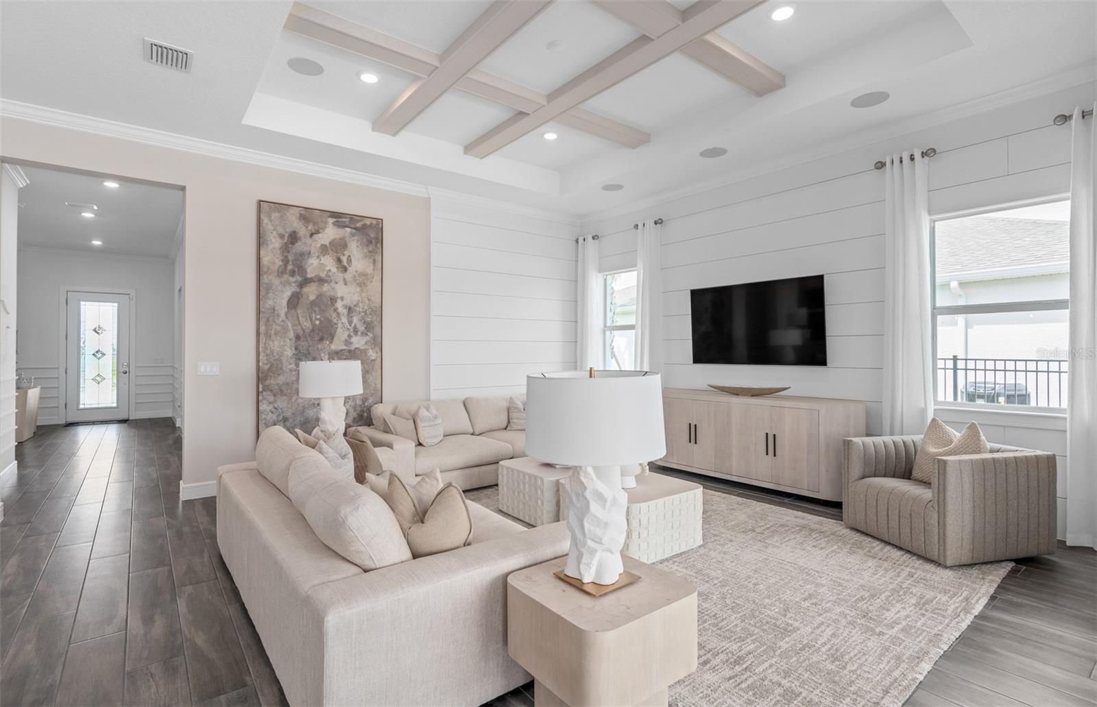 Model Home Design Only. Pictures and furnishings are for illustrative purposes only. Elevations, colors and options may vary. Furniture is for model home staging only.