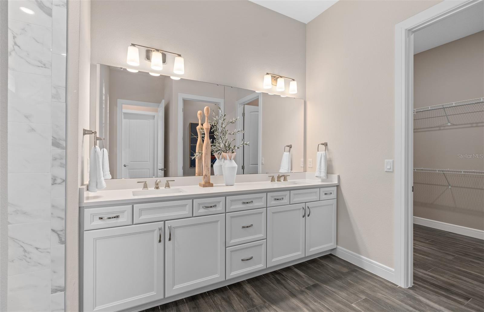 Model Home Design Only. Pictures and furnishings are for illustrative purposes only. Elevations, colors and options may vary. Furniture is for model home staging only.