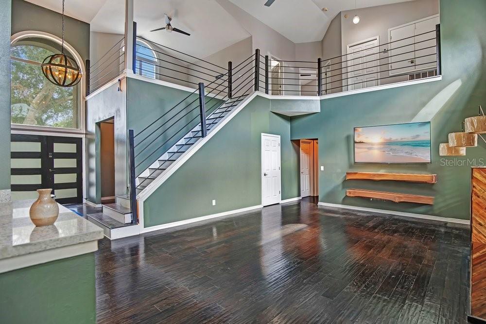 Digitally Enhanced Living Room