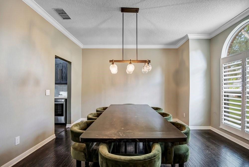 Digitally Enhanced Dining Room