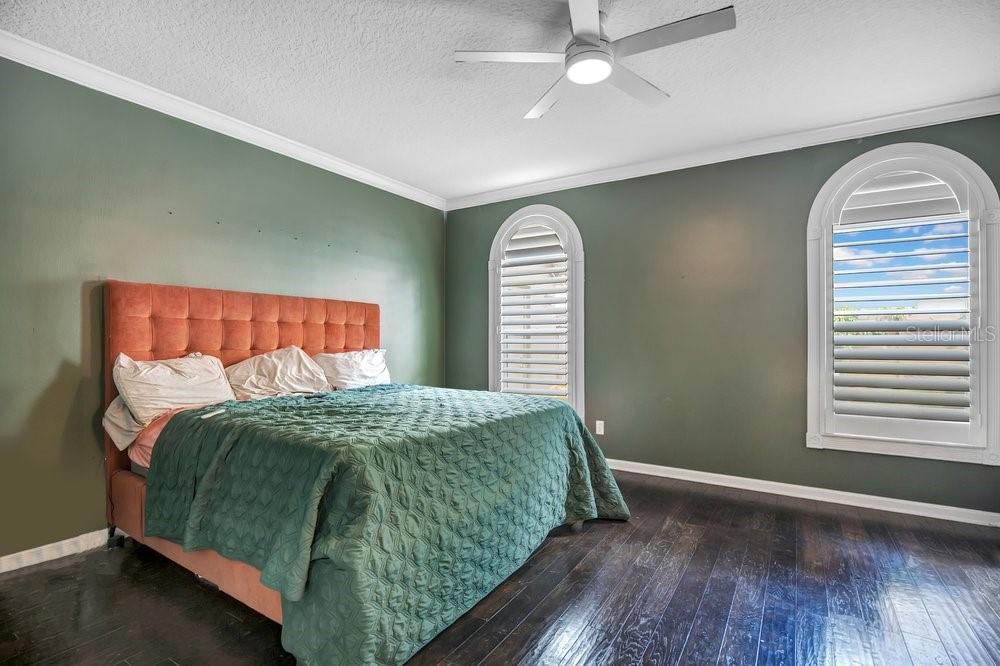 Digitally Enhanced Primary Bedroom