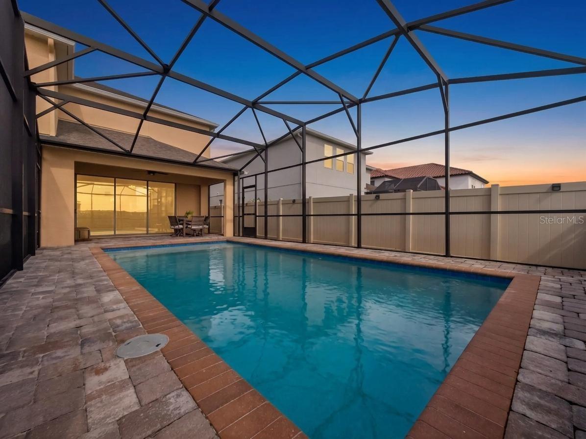 Pool at Dusk